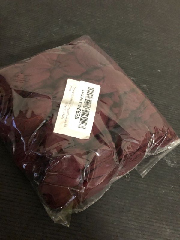 Photo 1 of DeZerlor 20 Pack Burgundy Cheesecloth Napkins Washable Summer Red Cloth Napkins Set of 20 Cotton Gauze Table Napkins Bulk 21x21 Inches for Weddings Bridal Baby Shower Candlelight Dinner Party
