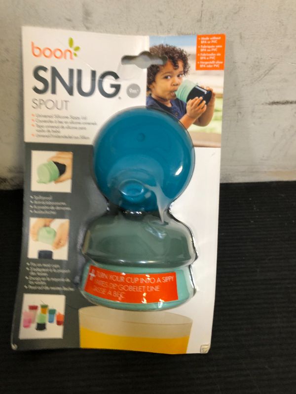 Photo 1 of Boon Snug Silicone Sippy Cup Lids - Convert Any Kids Cups or Toddler Cups into Soft Spout Sippy Cups - Toddler Feeding Supplies and Travel Essentials - Green - 3 Count