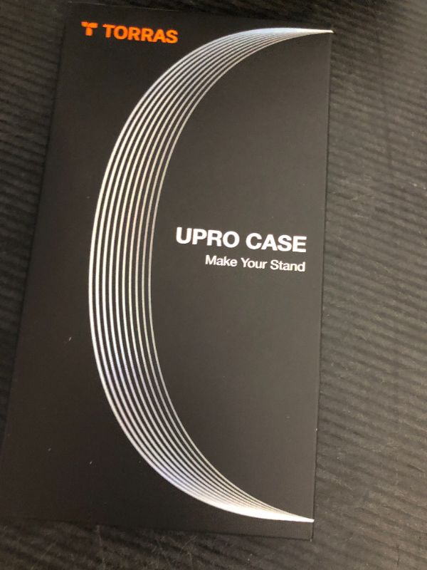 Photo 1 of TORRAS Magnetic UPRO Ostand Designed for iPhone 12 Case iPhone 12 Pro Case, Compatible with Magsafe, iPhone 12 Phone Case with Stand, MIL Grade Shockproof Back Slim Protective 12 Pro Phone Case, Black