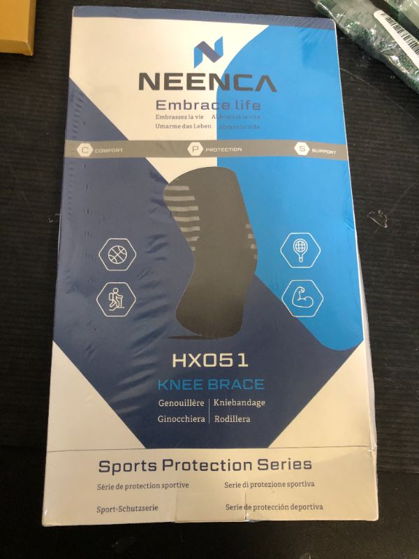 Photo 1 of NEENCA Professional Knee Brace for Pain Relief, Medical Knee Support with Patella Pad & Side Stabilizers, Compression Knee Sleeve for Meniscus Tear, ACL, Joint Pain, Runner, Workout - FSA/HSA Eligible