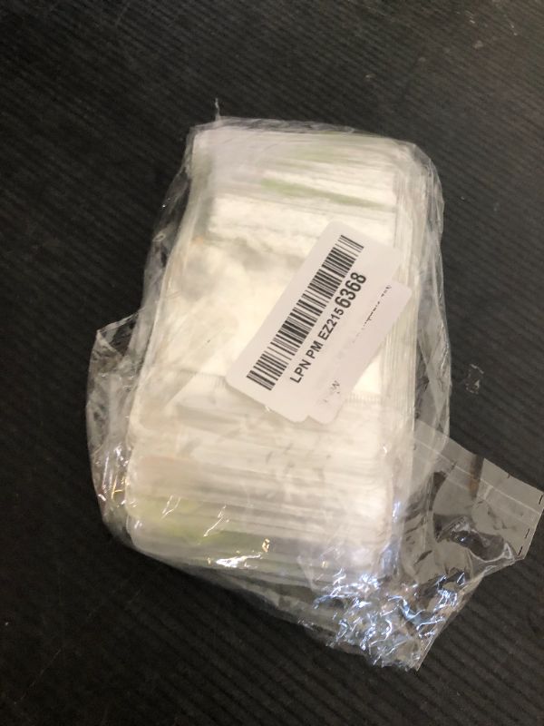 Photo 1 of GSXRB PVC Clear Jewelry Anti Oxidation Zipper Bag Antitarnish Plastic Bags for Packaging Jewelry Rings Earrings Transparent Poly Pouch?100pcs 2.75 * 4 IN?
