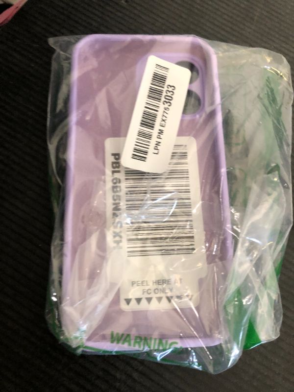 Photo 1 of LOVE 3000 Designed for iPhone 14 Pro Max Case, Premium Silicone with [Soft Anti-Scratch Microfiber Lining] Shockproof Protective Phone Case for Men Women Girls 6.7", Light Purple