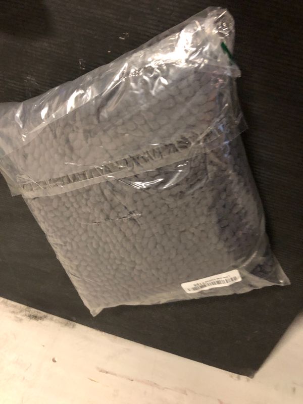 Photo 1 of OLANLY Bathroom Rugs 30x20, Extra Soft Absorbent Chenille Bath Rugs, Rubber Backing Quick Dry, Machine Washable Bath Mats for Bathroom Floor, Tub and Shower, Home Decor Accessories, Dark Grey
