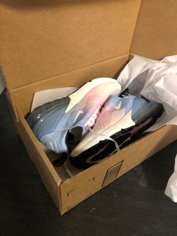 Photo 1 of Nike Air Max 270 Women's Shoes (IB4017-468, Aluminum/Alabaster/Pink Foam/Sail) Size 7
