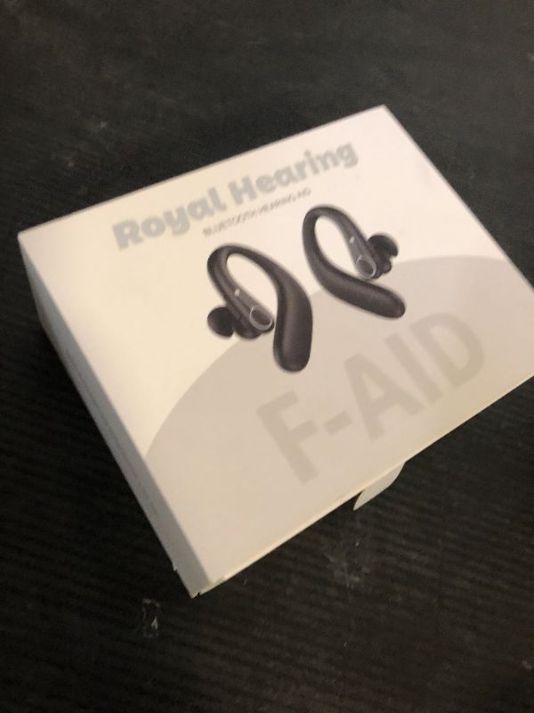 Photo 1 of Hearing Aids, TTQ OTC Hearing Aids for Seniors with Bluetooth, Hearing Aid Rechargeable with Noise Cancellation, Hearing Amplifier for Moderate Hearing Loss, Clear Sound