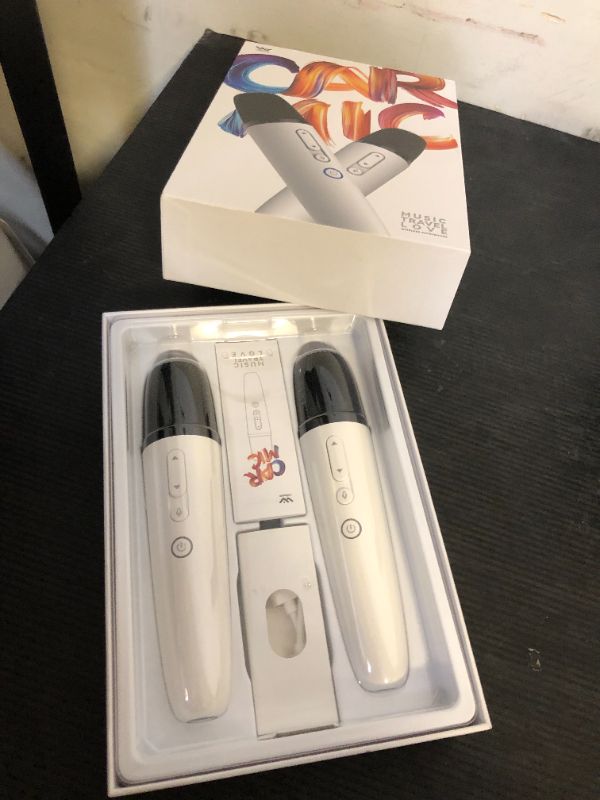Photo 1 of LvDonic Karaoke Microphone for Tesla Model Y/3/S/X, Car Karaoke Microphone with USB A Receiver for Tesla, Wireless Singing Mic with USB C Dongle for Cars, 2 Mics