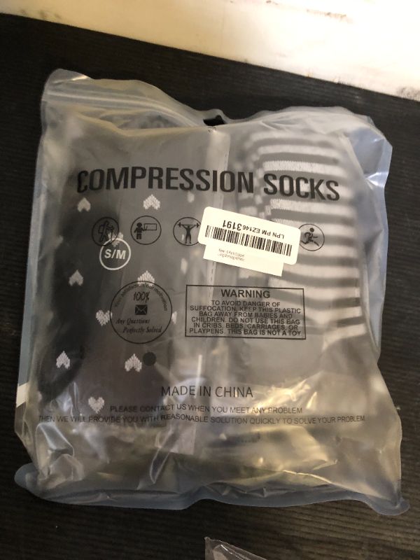 Photo 1 of Bluemaple 6 Pack Copper Compression Socks for Women and Men Circulation-Best Support for Medical, Running,Nursing,Athletic