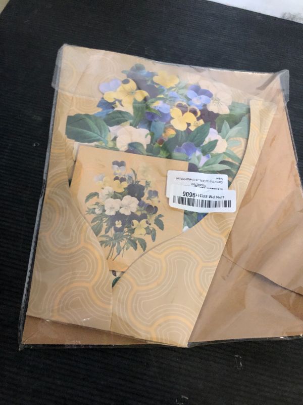 Photo 1 of Gcardist 12" Pop Up Cards,Bouquet Greeting Cards 3D Popup Blossom Paper Flower Greeting Cards Cat Face Flower for Mother’s Day, Birthday, Anniversary, Wedding ?Note Card ? Envelope Included?
