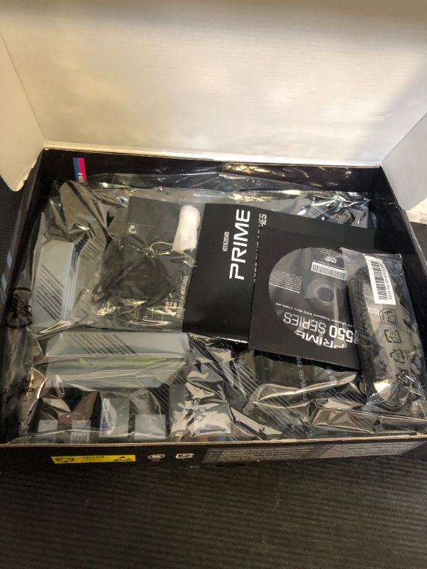 Photo 1 of ASUS Prime B550-PLUS AC-HES AMD AM4 (3rd Gen Ryzen) ATX Motherboard (Dual M.2, PCIe4.0, WIFI5, 1Gb Ethernet, SATA 6 Gbps, USB 3.2 Gen 2 Type-C, Front USB 3.2 Gen 1 Type-C and CEC Tier II Ready)