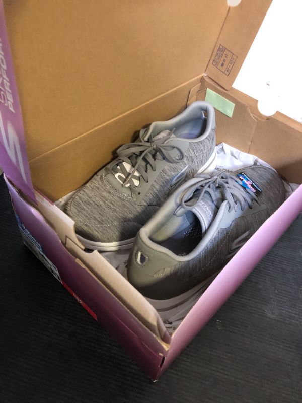 Photo 1 of Skechers Women's Go Walk 5 True Sneaker, Grey, 9 Wide