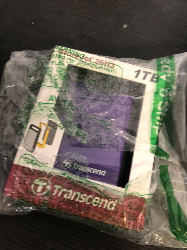 Photo 1 of Transcend Storejet 1T Portable USB 3.0 Hard Disk (TS1TSJ25H3P)