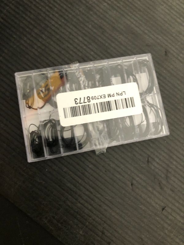 Photo 1 of 180 Pieces O Ring Watch Gasket Rubber Seal O Ring Watch Gasket Set 18 Types Rubber Sealing Watch Back Cover for Watch Repair
