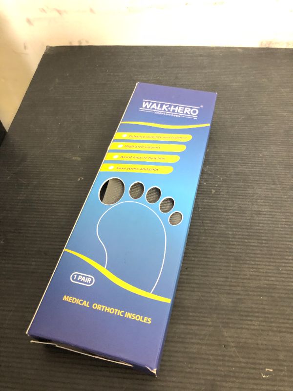 Photo 1 of Plantar Fasciitis Feet Insoles Arch Supports Orthotics Inserts Relieve Flat Feet, High Arch (Mens 11-11 1/2 | Womens 13-13 1/2)