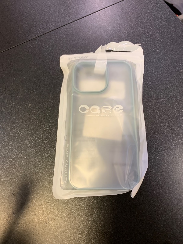 Photo 1 of LoeoeL for iPhone 16 Pro Max Case Clear, Transparent Hybrid 16 Pro Max Phone Case [Hard Plastic & Soft Silicone Bumper] Acrylic Non Yellowing Thin Slim Protective Cover for Women, Light Blue