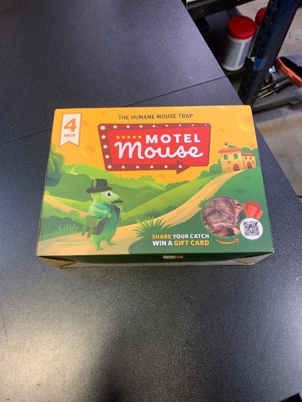 Photo 1 of Motel Mouse Humane Mouse Traps No Kill Live Catch and Release 4 Pack - Reusable, Easy to Use & Clean, No Touch Release, Sensitive Includes Cleaning Brush, Instruction Manual & Video - Mousetrap Indoor