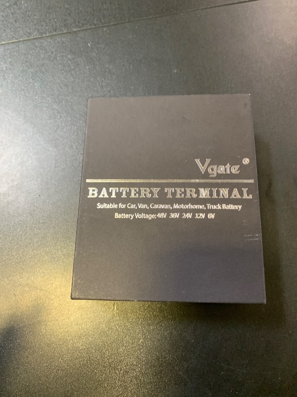 Photo 1 of Vgate Car Battery Terminal Connectors, 15-Way Lead-Acid Battery Terminal, AGM Post Terminal Ends Connect, 8AWG up to 4/0(XL) Wire for SAE/DIN/EN, Compatible with Cars, Vans, Trucks and More