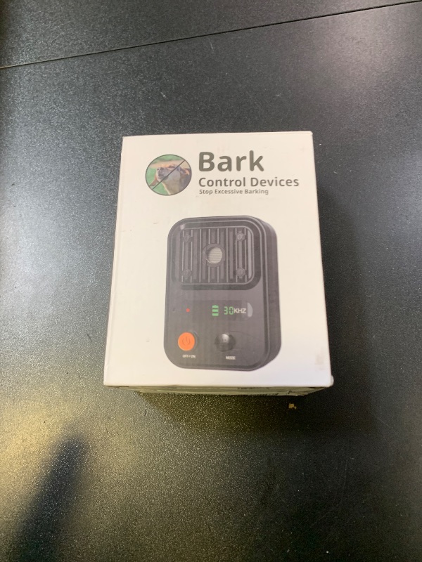 Photo 1 of YEOWWW! Anti Barking Device for Dogs, Rechargeable Ultrasonic Dog Control Devices Up to 50 Ft Range with 3 Modes,Silencer Sonic Barking Deterrent Indoor/Outdoor Safe for Dog & People (Balck) 3