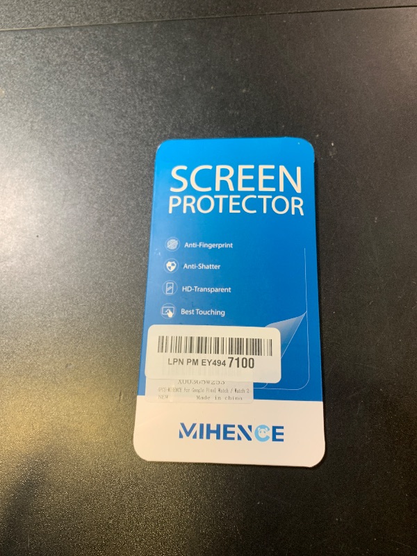 Photo 1 of MIHENCE Compatible for Google Pixel Watch 2 Screen Protector, TPU HD Full Coverage Invisible Protective Film for Pixel Watch/Pixel Watch 2 [3 PCS]