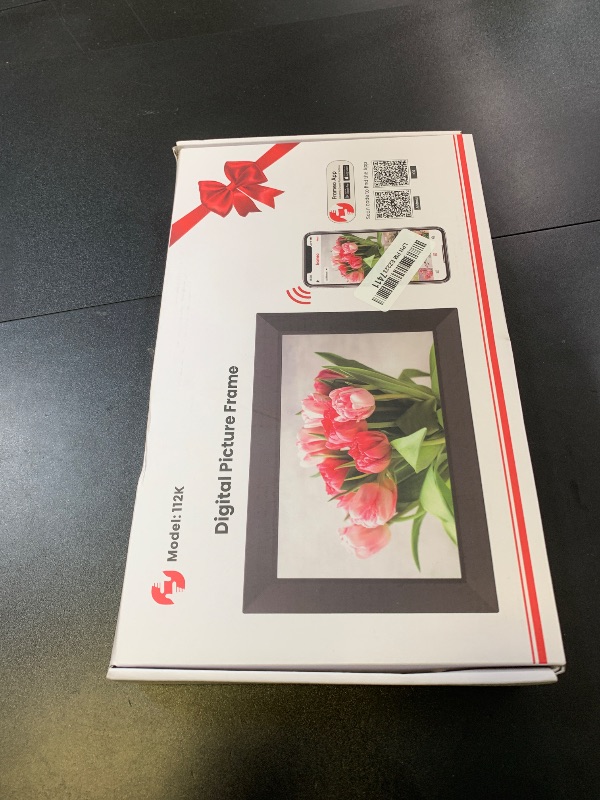 Photo 1 of Frameo 10.1 Inch WiFi Digital Picture Frame, Smart Cloud Electronic Photo Frame with HD IPS Touch Screen Slideshow 32GB Memory Auto-Rotate Wall Mount, Share Photos/Videos from Phone by Frameo App