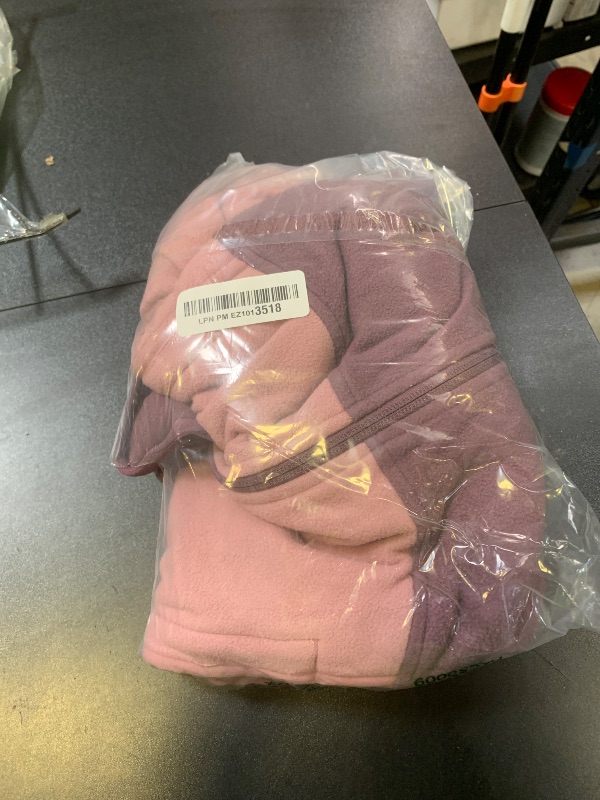 Photo 1 of THE NORTH FACE Women's Glacier Fleece Jacket (Standard and Plus Size), Mauve/Midnight Mauve, Small