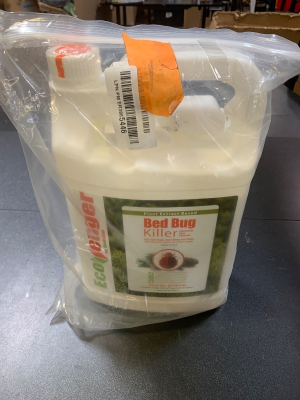 Photo 1 of EcoVenger Bed Bug Killer with Remote Sprayer 1 Gal - Kills 100% All Stages on Contact- Kills Resistant Bugs- Kills Eggs- 14 Day Residual Protection- Non-Toxic- Child & Pet Friendly