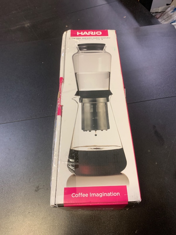 Photo 1 of HARIO SBS-5B Slow Drip Brewer HARIO SHIZUKU (600ml), Black, One size
