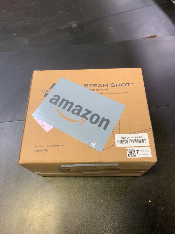 Photo 1 of BISSELL® Steam Shot™ OmniReach handheld portable steam cleaner for tile, grout, windows, bathrooms, kitchens, fabric steaming tool, includes 10 tools