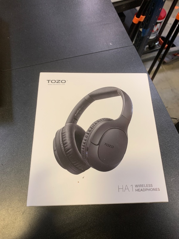 Photo 1 of TOZO Bluetooth 5.4 Over Ear Headphones, 70H Playtime with Mic, Delay Mode Foldable Wireless Headset, Deep Bass Stereo Sound Customizable 32 EQ Music Mode Via Button & App for Travel and Home, Upgraded