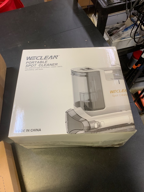 Photo 1 of WECLEAN C1 Portable Extractor for Couch and Carpet Cleaner Upholstery Cleaner for Deep Cleaning