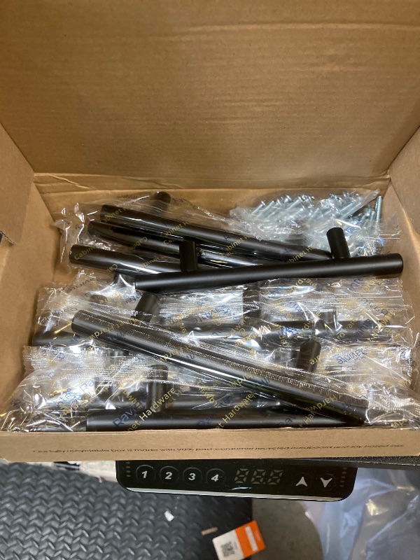 Photo 1 of Ravinte Black Cabinet Handles 15 Pack 3-1/2 Inch Cabinet Pulls Matte Black Kitchen Cabinet Handles Modern Drawer Pulls Black Hardware for Kitchen Cabinet