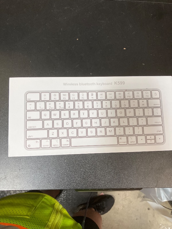 Photo 1 of ULSOU Wireless Keyboard for Mac, Bluetooth/2.4G USB Dual-Channel Connection, Multi Device, Rechargeable Bluetooth Keyboard Compatible with Mac, iPad, iPhone