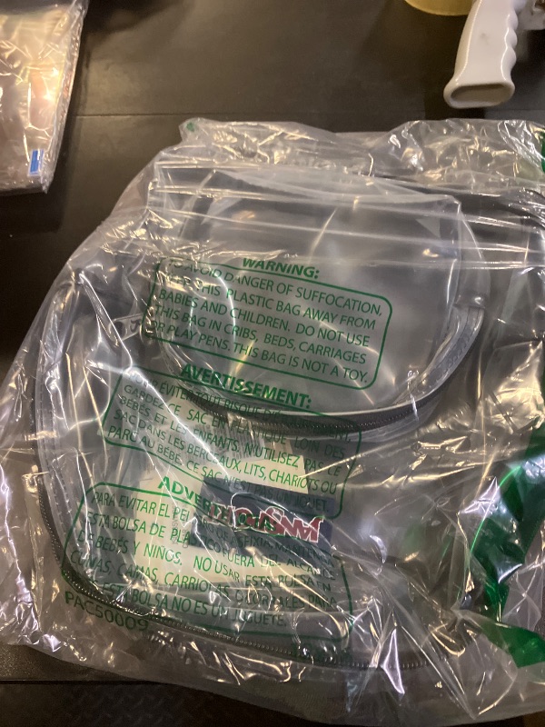 Photo 1 of JanSport Mini Pack - Lightweight 10L Backpack with Adjustable Straps and Front Zipper Pocket - Perfect for Travel, Concerts, & Everyday Use, Clear