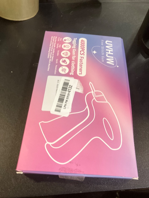 Photo 1 of Stitch  For Clothing, Stitchy Gun Quick Clothes Fixer, Dress Tagging Gun-Includes 2,000 Black Fasteners & 2,000 White Fasteners & 6 Needles