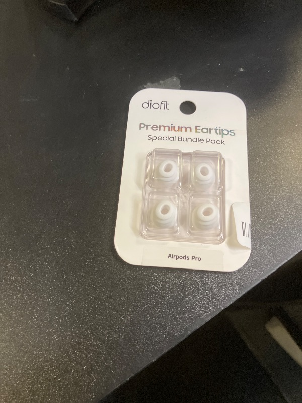 Photo 1 of Premium Multi-Flange Eartips for AirPods Pro 1&2 (Large) – Always Fits, Never Slips