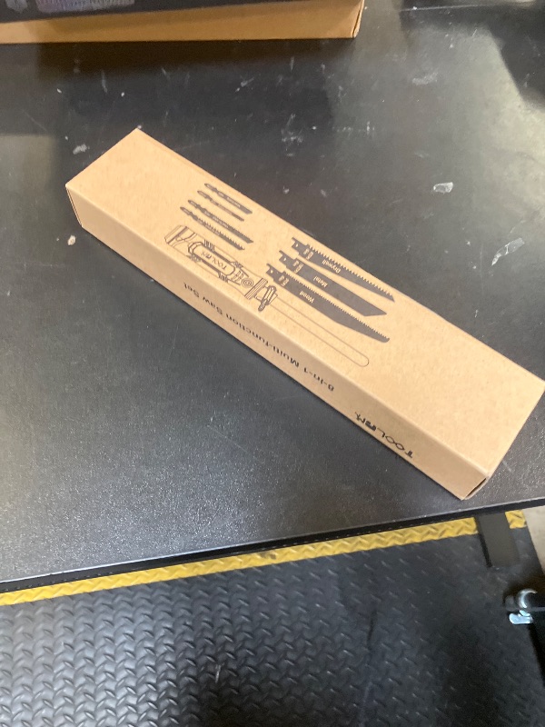 Photo 1 of TOOLAN: 8-In-1 Multi Blades Hand Saw, Drywall Cutter. Hacksaw. Long Blade Hand Saw, Jab Saw, For Cutting Drywall, Sheetrock, Wood, Metel, Plastic, Plywood. Blade Quick Change Mechanism.
