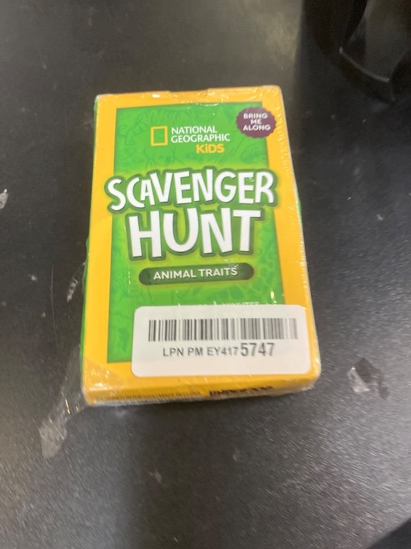 Photo 1 of National Geographic - Outdoor Scavenger Hunt Card Game for Kids 4 & Up - Fun Summer & Outside Activity - Gifts for Boys & Girls Ages 4, 5, 6, 7, 8, 9