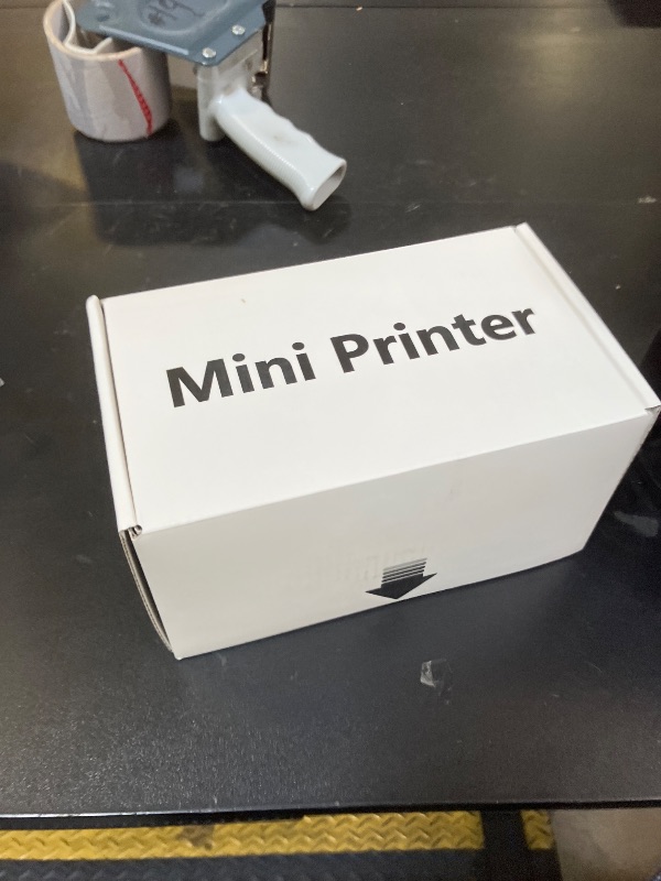 Photo 1 of CHIKYTECH Upgraded Mini Inkjet Printer for All Materials, Portable Printing Machine for Date Time Barcode Logo Qrcode Batch Number Image Icons (Mini Inkjet Printer)