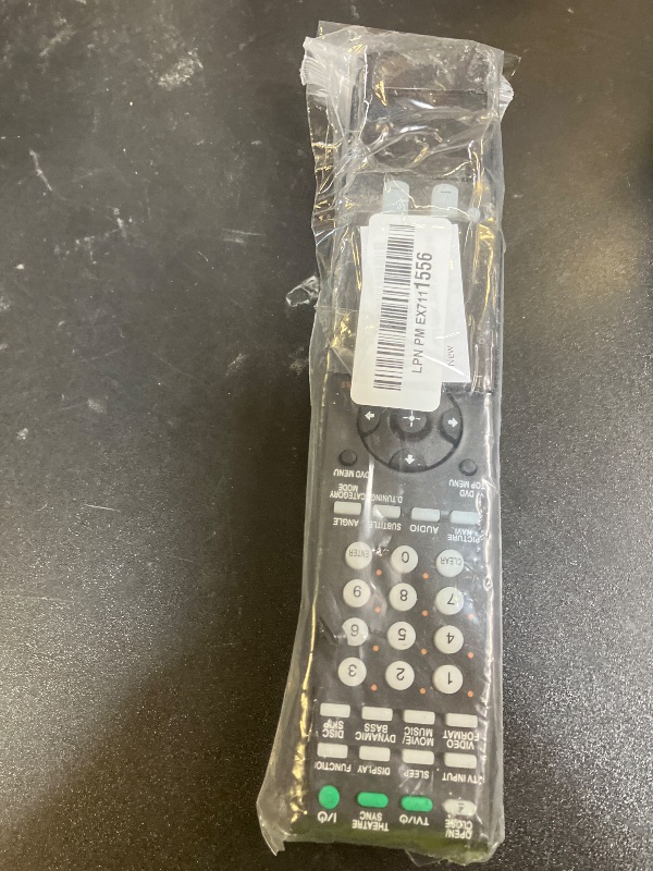 Photo 1 of RM-ADP015 Replaced Remote Control - ALLIMITY - fit for Sony AV System RMADP015 Remote Control 148000711 DAV-HDX500 DAV-HDX501 HCD-HDX500 HCD-HDX500W HCD-HDX900W DAV-HDX501W