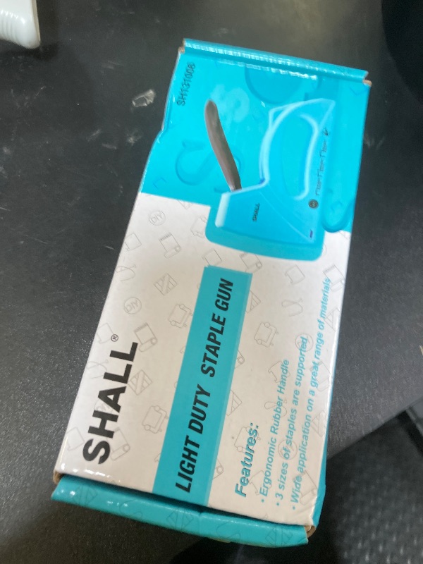 Photo 1 of SHALL Light Duty Staple Gun for Wood - Upholstery Staple Gun with 1600pcs JT21 Staples 1/4, 5/16, 3/8 inch and Staple Remover - Fabric Stapler Gun for Crafts, DIY, Decoration