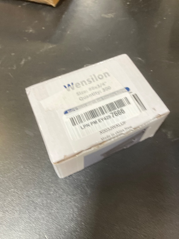 Photo 1 of Wensilon (300Pcs)#8×3/4” for Sheet Metal Self-Tapping Screws 410 Black Stainless Steel Truss Head High-Strength Quick Tapping