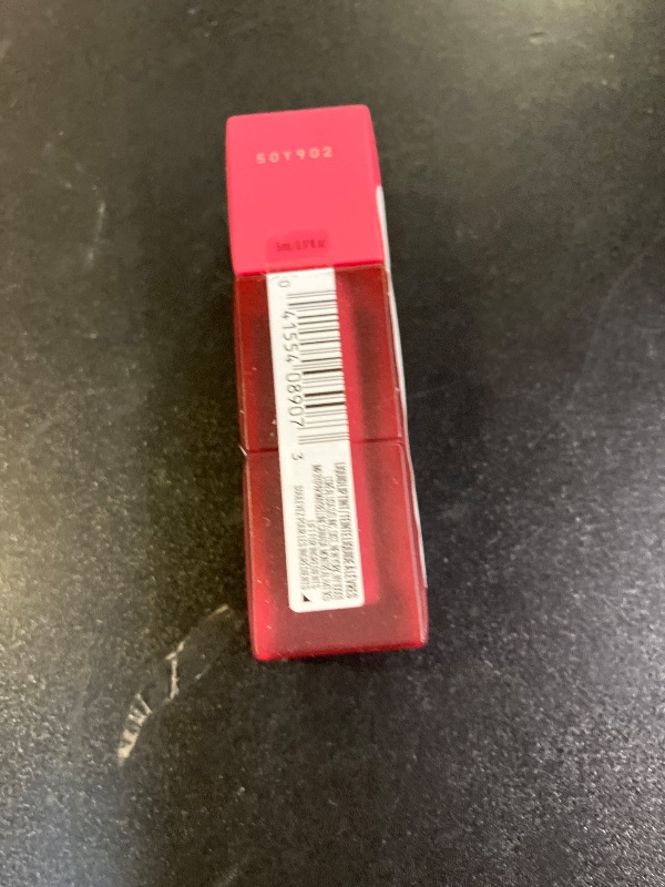 Photo 1 of Maybelline Super Stay Teddy Lip Tint, Long Lasting Matte Lipstick For Up To 12HR Wear, Pinky Promise, 1 Count