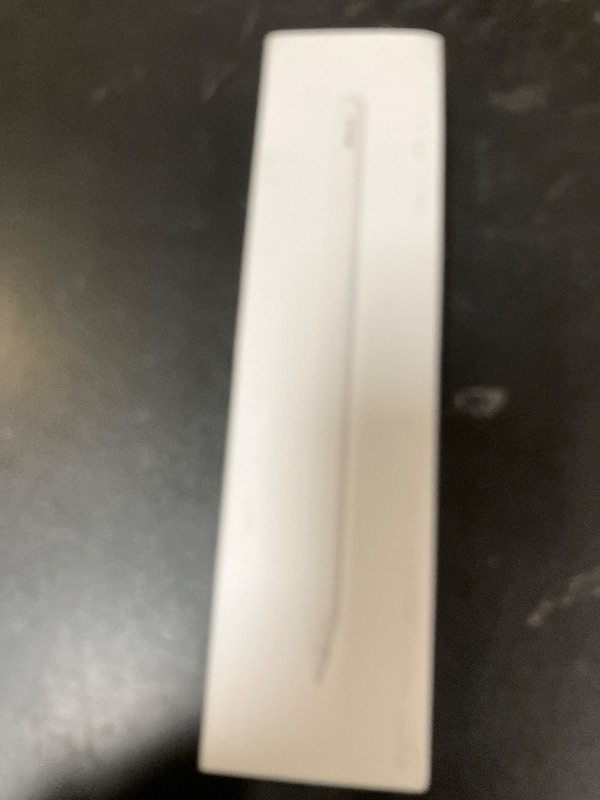 Photo 1 of Apple Pencil (2nd Generation): Device Compatibility Check Required - Pixel-Perfect Precision, Perfect for Note-Taking, Drawing, and Signing documents. Attaches, Charges, and Pairs magnetically.