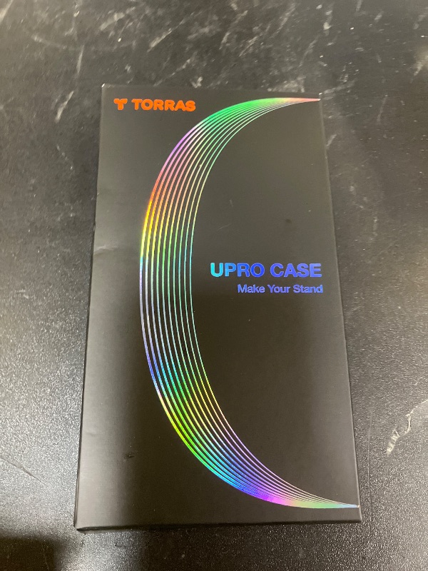 Photo 1 of TORRAS Ultra-Magnetic Ostand for iPhone 15 Pro Case, [Compatible with MagSafe] [Flexible Stable Stand] Military-Grade Protection Translucent Slim Anti-Scratch Ring Kickstand, Navy Blue 6.1"