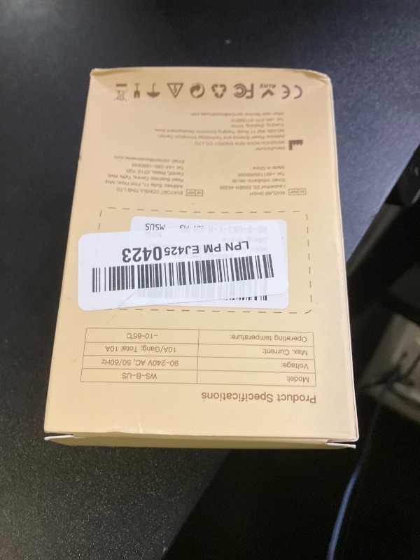 Photo 1 of MOES WiFi Smart Light Switches, No Netural Wire No Hub Required, 2.4GHz Single Pole Switch, Compatible with Alexa Google Assistant