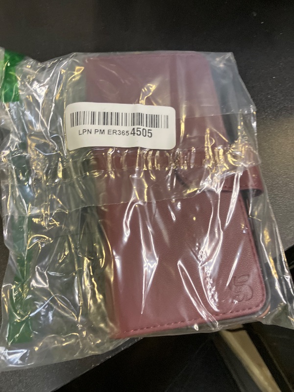 Photo 1 of Shieldtop Compatible with iPhone 16 Wallet Case with Card Holder,Women Men RFID Blocking PU Leather Folio Flip TPU Protective Cover Credit Card Slots,Phone Case for Apple 16 6.1",Wine Red