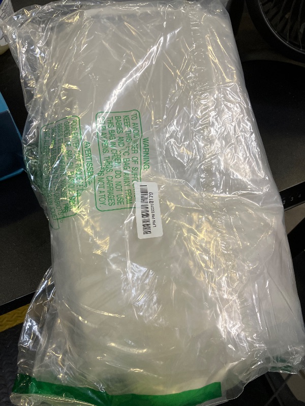 Photo 1 of Simple Houseware Clear Garment Rack Cover