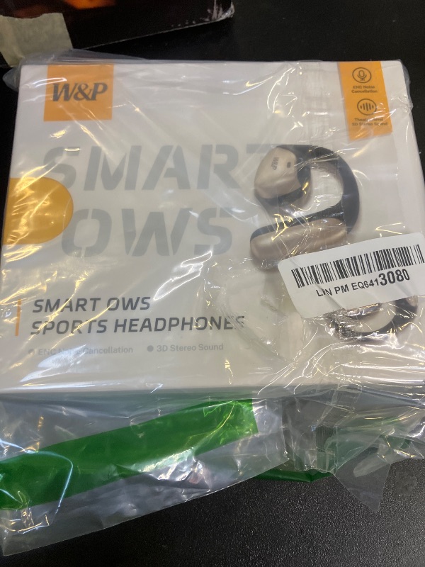 Photo 1 of W&P Open Ear Headphones Wireless Bluetooth 5.4,Open Ear Earbuds with Air Conduction,28H Playtime,IPX4 Waterproof,Snug Fit,for Running,Cycling,Hiking,and Workout