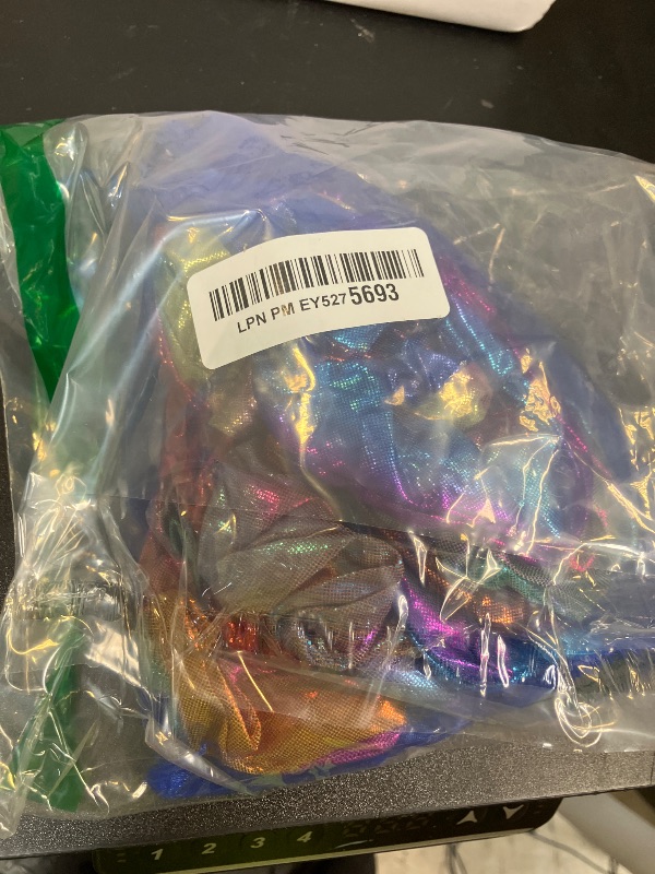 Photo 1 of 12 Pcs Scrunchies for Women, Cute Bulk Hair Scrunchie, Shiny Metallic Elastic Hair Bands, Girls Hair Accessories for Ponytail Holder, Colorful Hair Scrunchies for Girls Party Favors