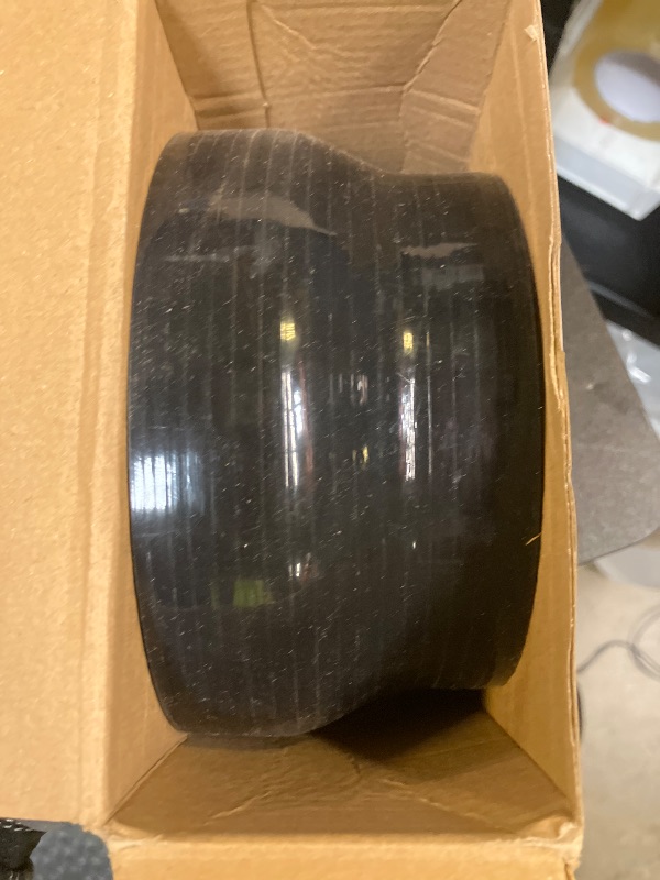 Photo 1 of A-KARCK 5'' Silicone Duct Reducer, 5'' to 6'' ID Silicone Pipe Straight Coupler Hose 3'' Length Universal 4-Ply Reinforced Silicone Coupler Black
