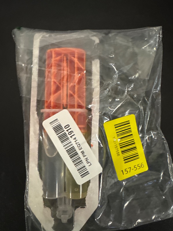 Photo 1 of Gorilla 2 Part Epoxy, Clear Epoxy, 0.85 Ounce Syringe (Pack of 1) - 5 Minute Set, Incredibly Strong Bonding